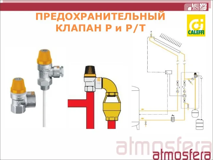 ПРЕДОХРАНИТЕЛЬНЫЙ КЛАПАН P и Р/Т