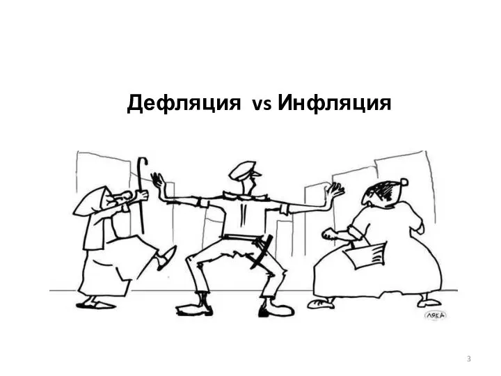 Дефляция vs Инфляция