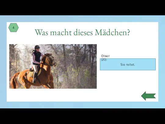 Was macht dieses Mädchen? 4