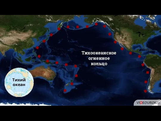 Тихий океан Тихоокеанское огненное кольцо