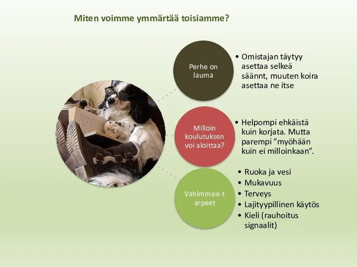 Miten voimme ymmärtää toisiamme?