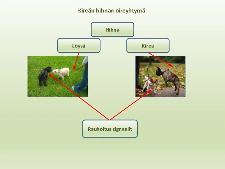 Kireän hihnan oireyhtymä Hihna Löysä Kireä Rauhoitus signaalit