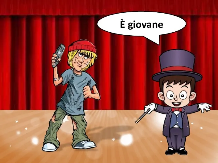 È giovane