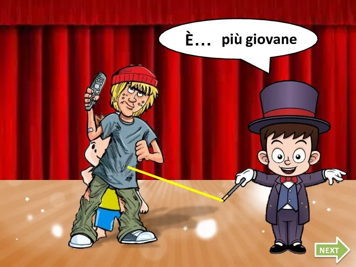 È… NEXT più giovane