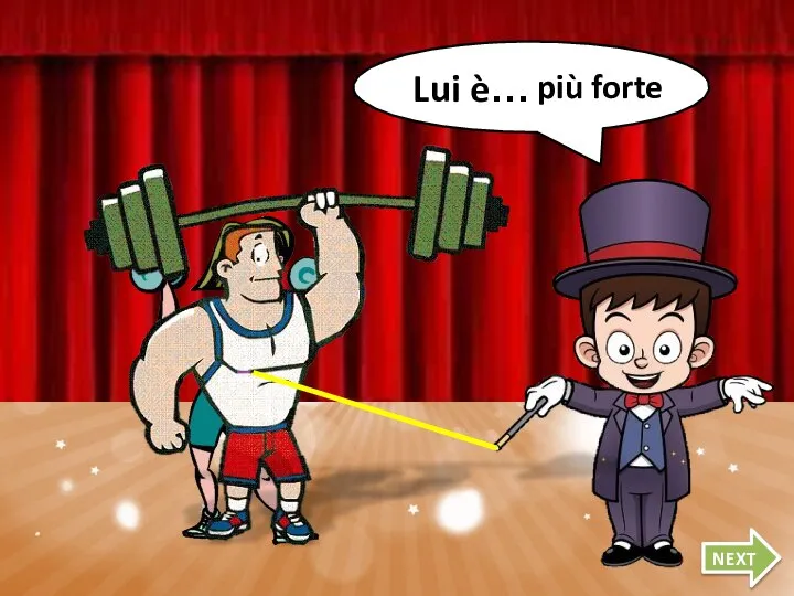 Lui è… NEXT più forte