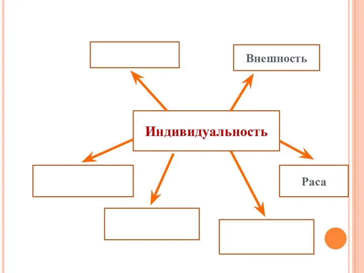 Внешность Раса Индивидуальность