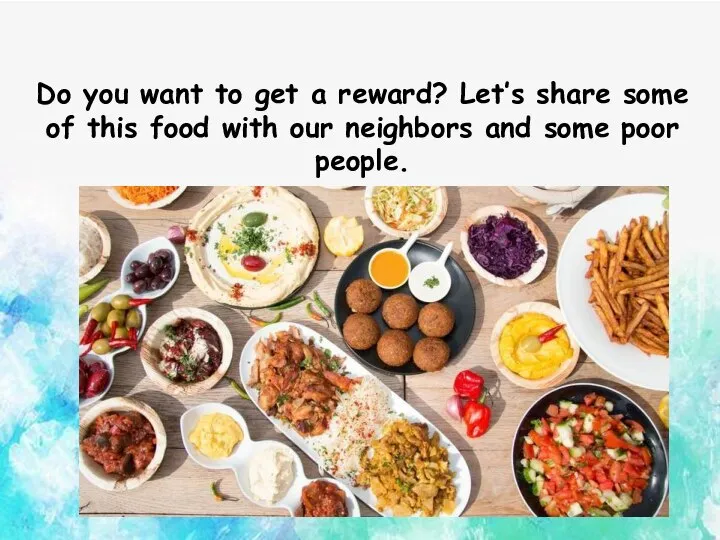 Do you want to get a reward? Let’s share some of this