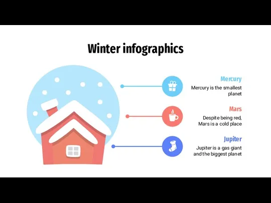 Winter infographics