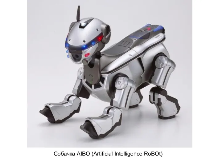 Собачка AIBO (Artificial Intelligence RoBOt)