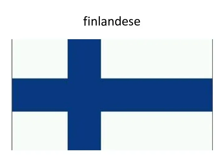 finlandese