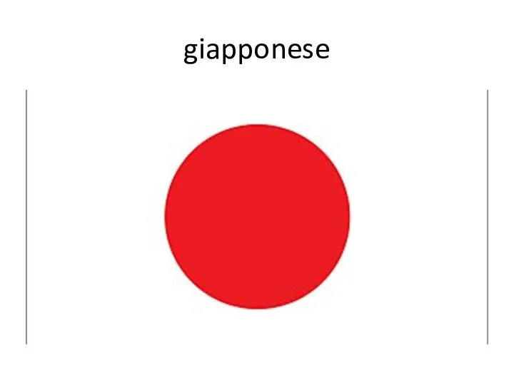 giapponese