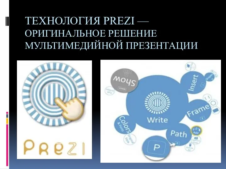 ТЕХНОЛОГИЯ PREZI — ОРИГИНАЛЬНОЕ РЕШЕНИЕ МУЛЬТИМЕДИЙНОЙ ПРЕЗЕНТАЦИИ