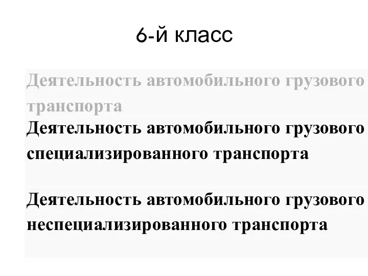 6-й класс