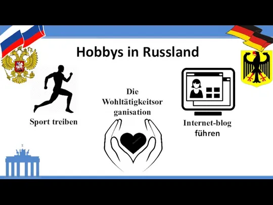 Hobbys in Russland Die Wohltätigkeitsorganisation Sport treiben Internet-blog führen