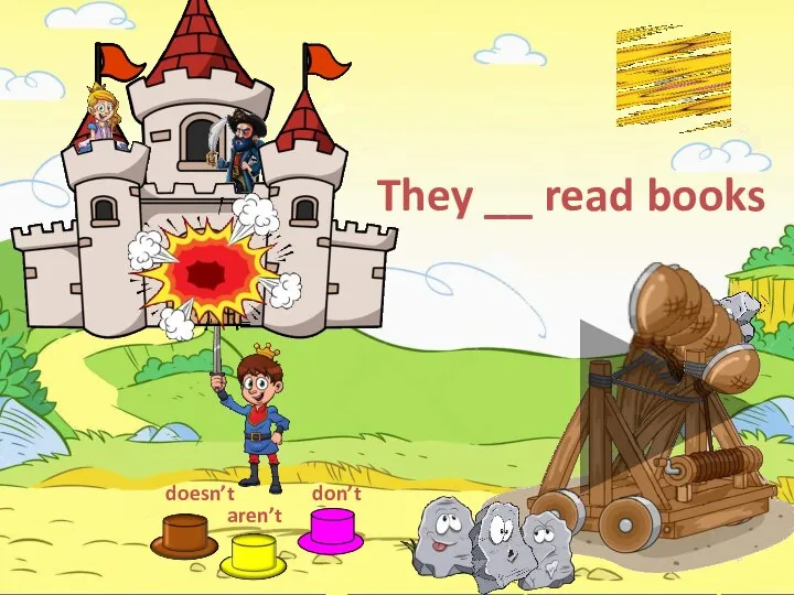 They __ read books don’t aren’t doesn’t