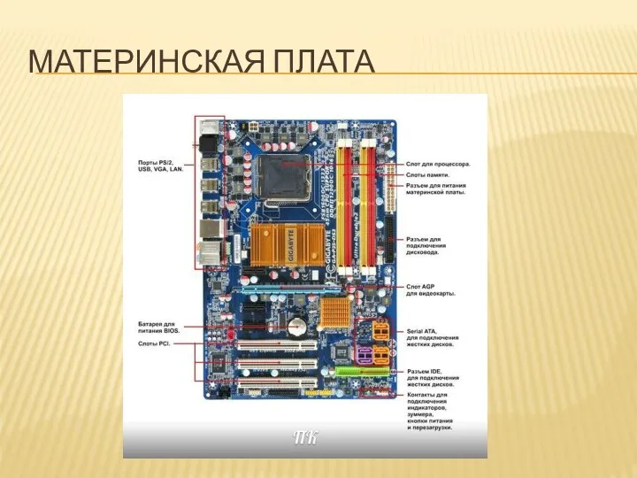 МАТЕРИНСКАЯ ПЛАТА