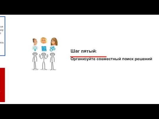 Сначала появляется надпись, потом сразу картинка. Вместо человечков – сотрудницы и руководитель