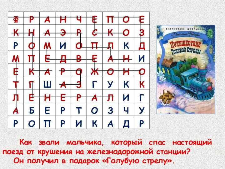 Как звали мальчика, который спас настоящий поезд от крушения на железнодорожной станции?