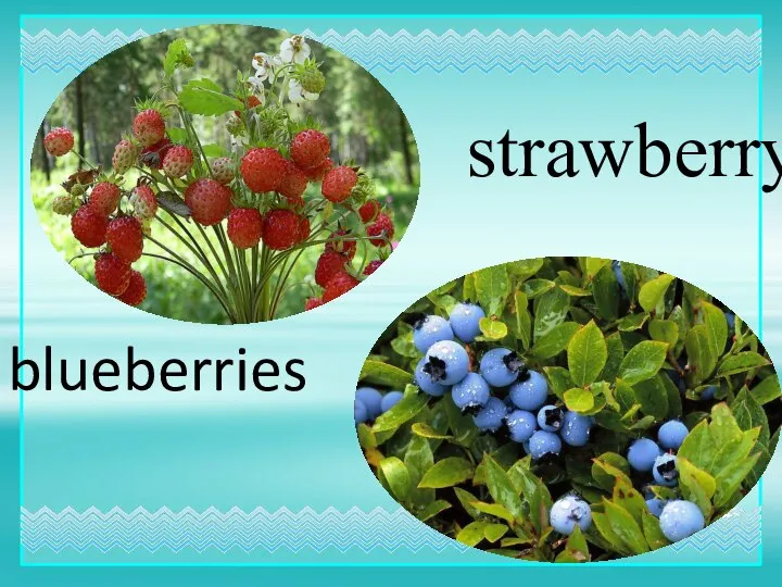 strawberry blueberries