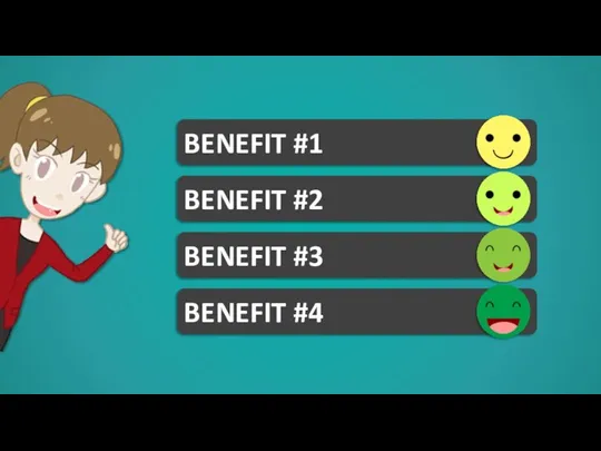 BENEFIT #3 BENEFIT #2 BENEFIT #1 BENEFIT #4