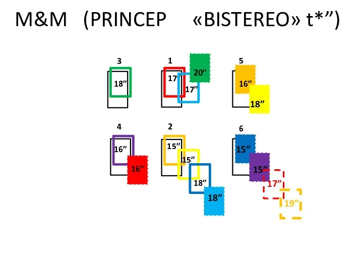 1 2 3 4 5 6 M&M (PRINCEP «BISTEREO» t*”)