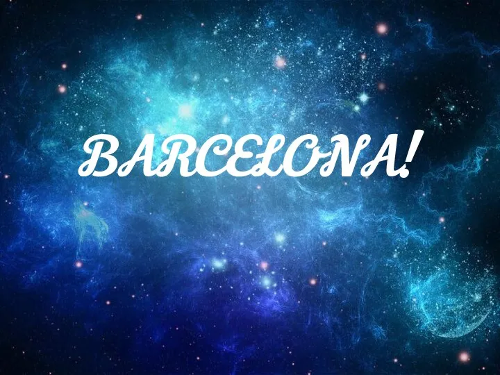 BARCELONA!