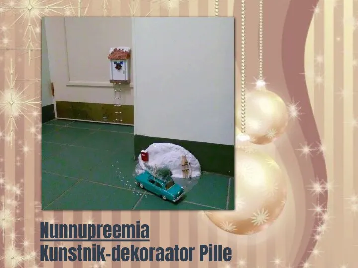 Nunnupreemia Kunstnik-dekoraator Pille