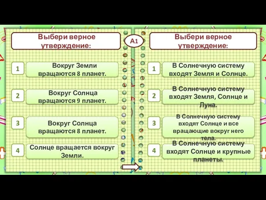 Вокруг Земли вращаются 8 планет. Вокруг Солнца вращаются 9 планет. Вокруг Солнца