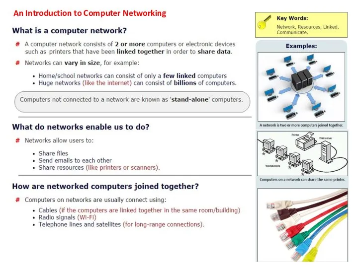 An Introduction to Computer Networking