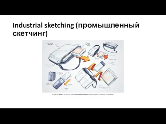 Industrial sketching (промышленный скетчинг)