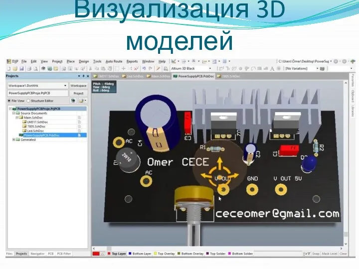 Визуализация 3D моделей