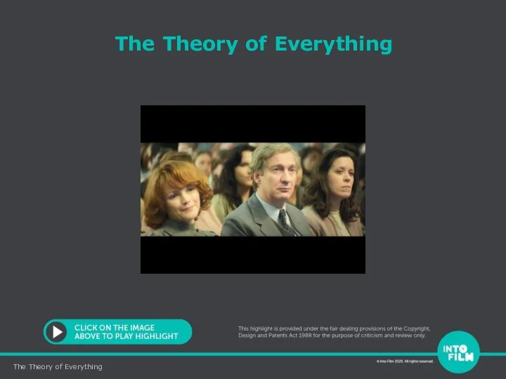 The Theory of Everything