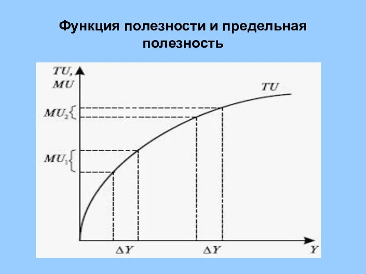 Функция полезности и предельная полезность