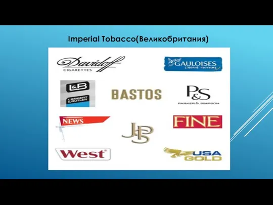 Imperial Tobacco(Великобритания)