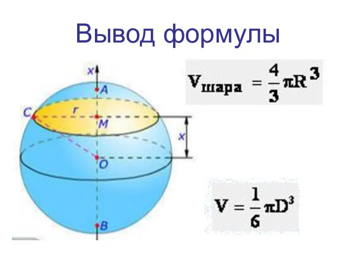 Вывод формулы