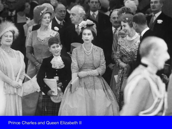 Prince Charles and Queen Elizabeth II