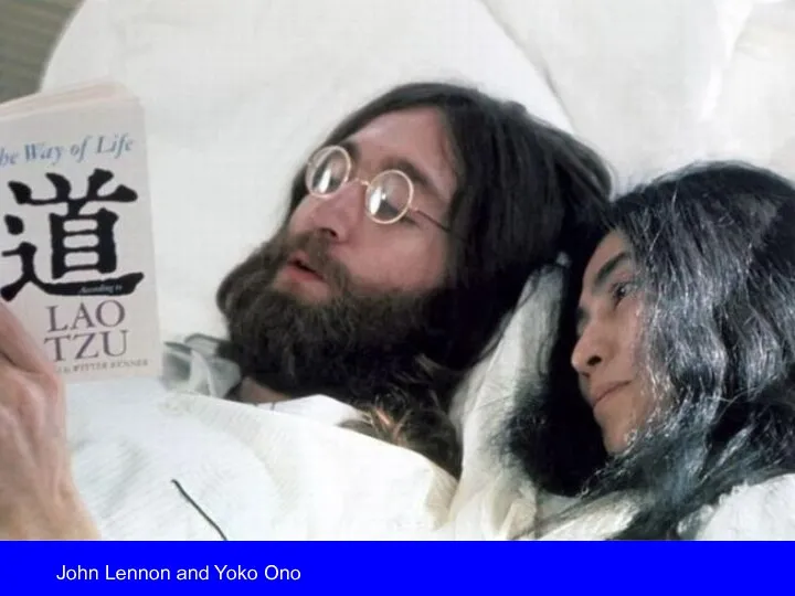 John Lennon and Yoko Ono