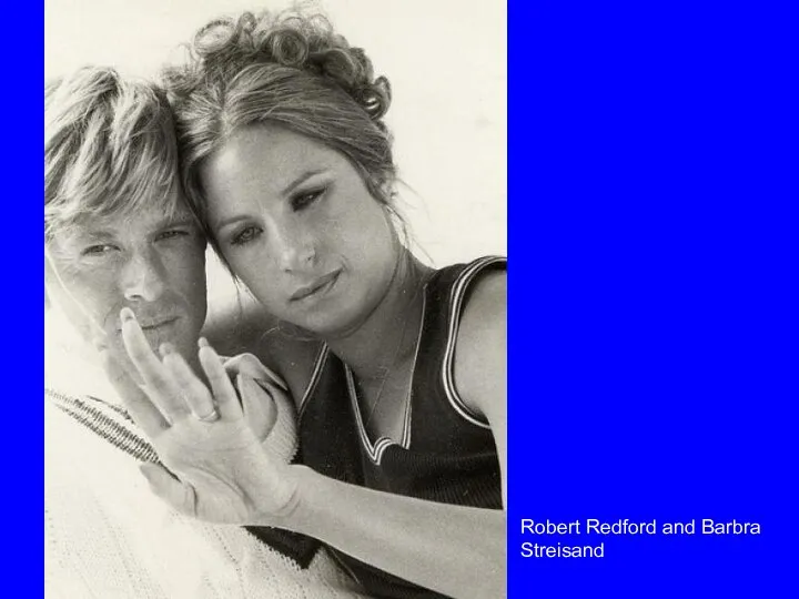 Robert Redford and Barbra Streisand