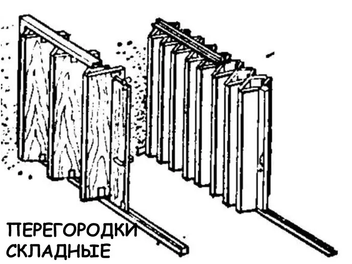 ПЕРЕГОРОДКИ СКЛАДНЫЕ