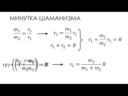 МИНУТКА ШАМАНИЗМА