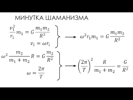 МИНУТКА ШАМАНИЗМА