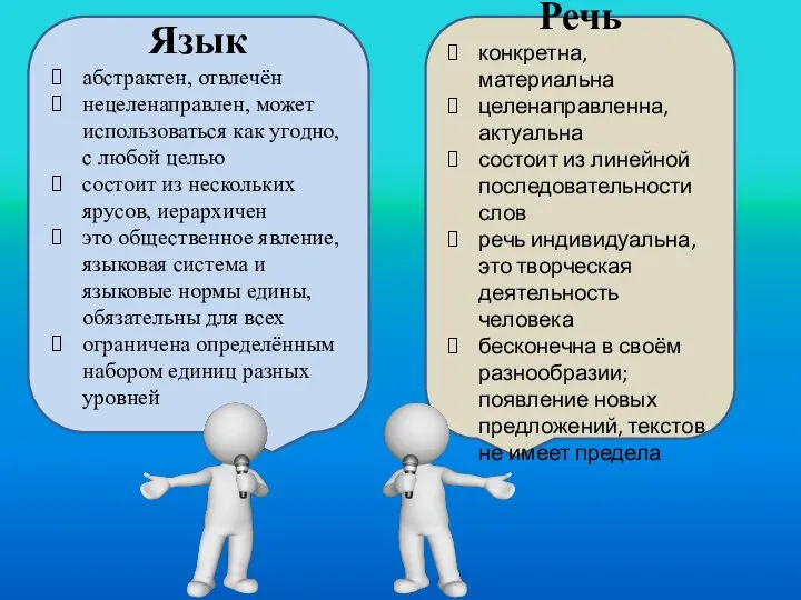 Язык абстрактен, отвлечён нецеленаправлен, может использоваться как угодно, с любой целью состоит