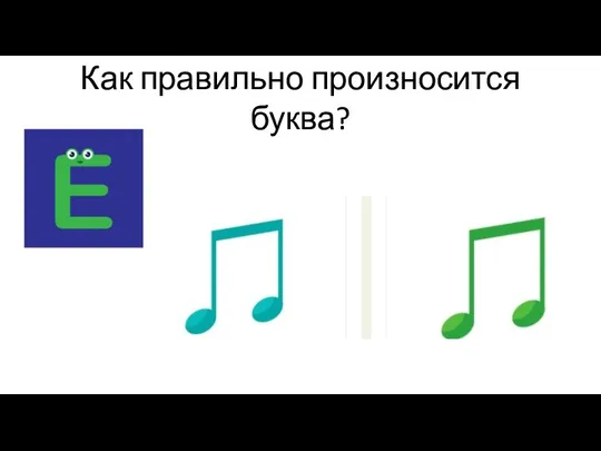 Как правильно произносится буква?