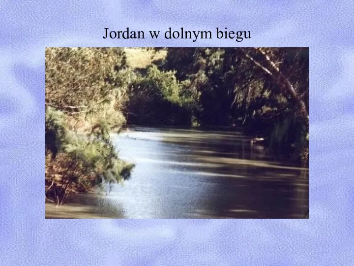 Jordan w dolnym biegu