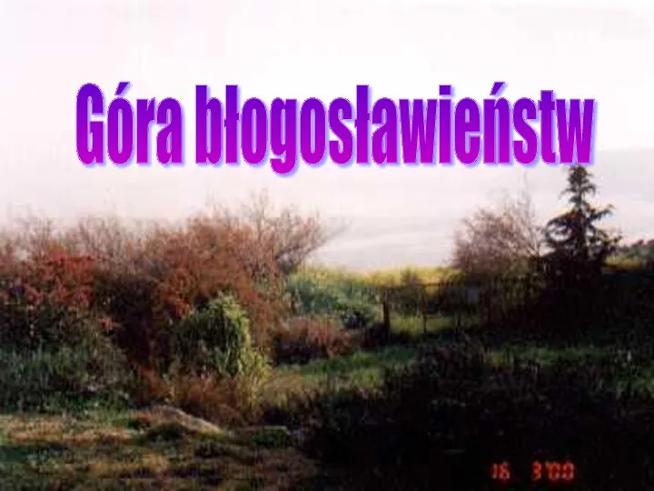 Góra błogosławieństw