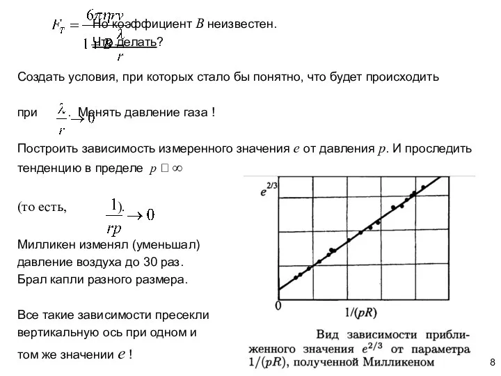 Но коэффициент B неизвестен. Что делать? Создать условия, при которых стало бы