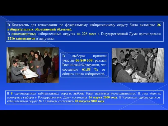 В выборах приняли участие 66 840 638 граждан Российской Федерации, что составило