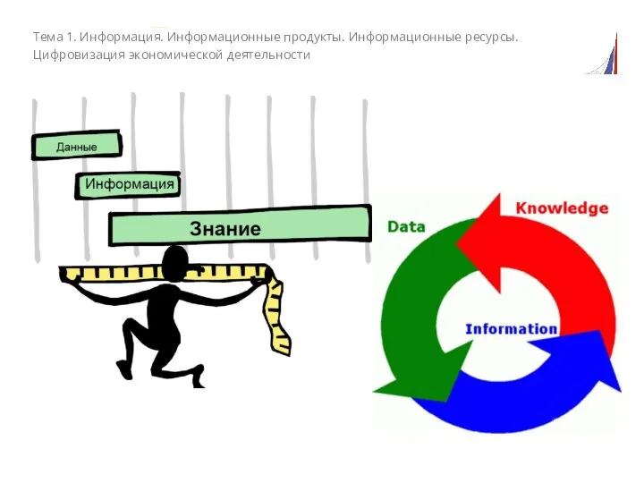 Тема 1. Информация. Информационные продукты. Информационные ресурсы. Цифровизация экономической деятельности