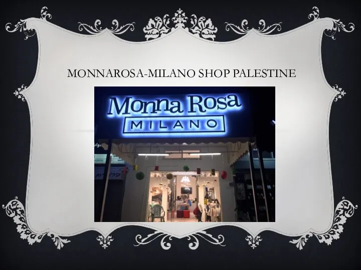 MONNAROSA-MILANO SHOP PALESTINE