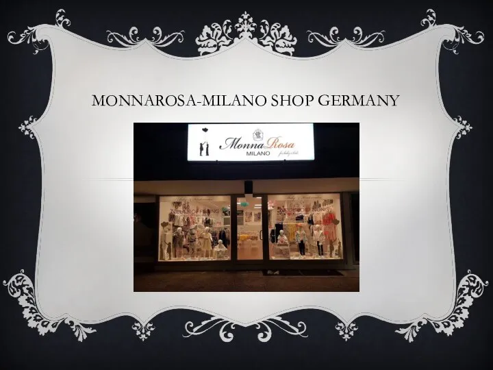 MONNAROSA-MILANO SHOP GERMANY